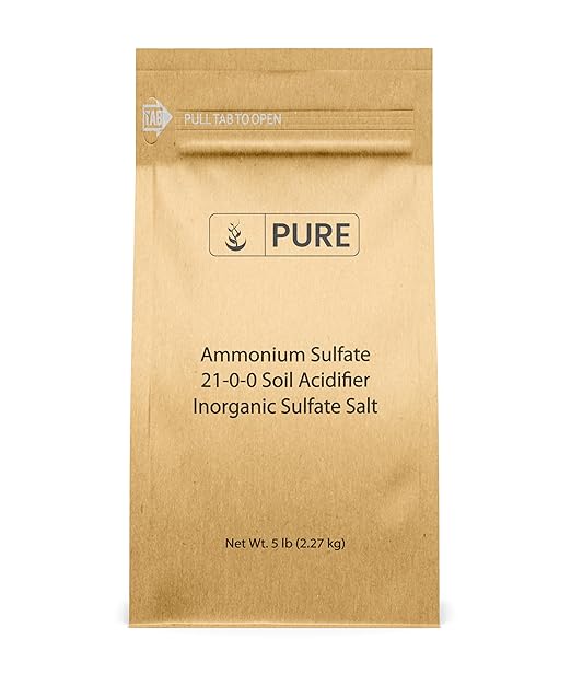 Pure Original Ingredients Ammonium Sulfate (5 lb) Soil Acidifier, Inorganic Sulfate Salt