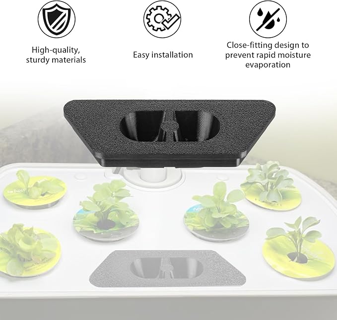 Water Fill Cap Compatible with AeroGarden Harvest, Durable Reusable Refill Cap Replacement for Indoor Hydroponic System
