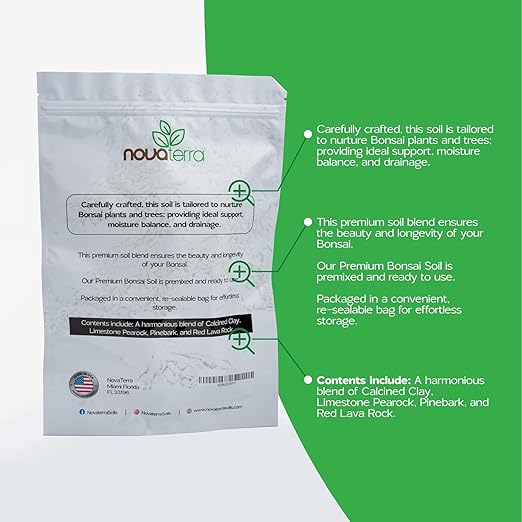 Bonsai Soil Mix Ready to use Tree kit Lotus Seeds for Planting in Water Bonsai pots Wire Tree pots akadama Soil 2 oz Bag of Fertilizer Pellets Inside 2.4 Qts