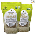 McCabe Organic Rye Berries - Whole Rye Berries 2 Lbs Pack of 2 | USDA Certified Organic and CCOF Certified | Product of USA