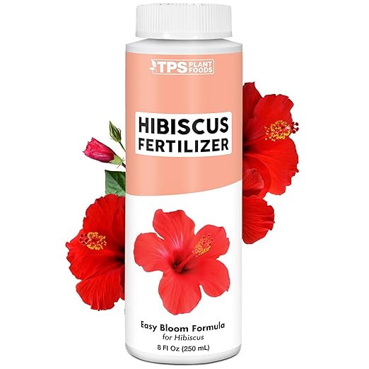 Hibiscus Fertilizer – Liquid Plant Food for More Blooms, Vibrant Color & Healthy Tropical Growth, 8 oz