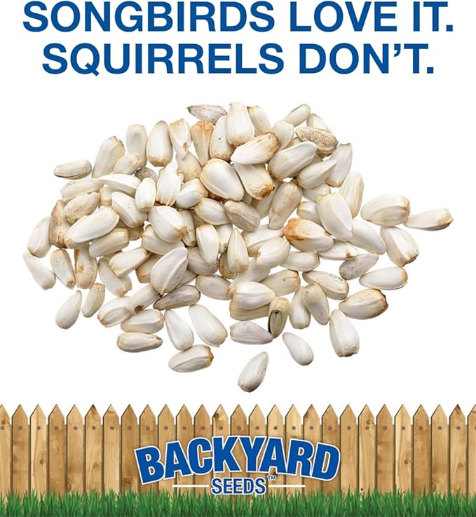 CountryMax Backyard Seeds Safflower Bird Seed for Cardinals (10 Pounds)