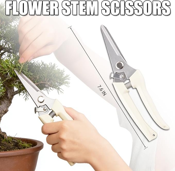 Garden Tools Set, 6-Piece Gardening Hand Tools, Gardening Kit for Women and Men