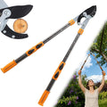 Extendable Loopers for Tree Trimming, 24-42'' Heavy Duty Thick Branches Cutter Lopping Shears with SK5 Steel Blade, Pruning Shears with 1.8” Cut Capacity, Loppers with Compound Action for Gardening