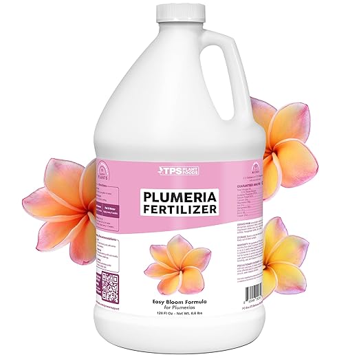 Plumeria Fertilizer – Liquid Plant Food for More Blooms, Healthy Tropical Growth & Stronger Root Development, 1 Gallon
