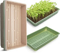 Mr. Pen-Plastic Growing Trays, 5 Pack, Plant Tray, Seed Tray, Propagation Tray
