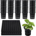 BAOSHISHAN 250 PCS Hydroponic Pods Kit, 50 Grow Baskets, 200 Sponges, Use 7-Layer Hydroponics Tower