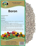 Boron 5 Pound Fertilizer for Plants – Natural Micronutrient Soil Amendment for Fruits, Vegetables, and Crops – Lancaster Ag Products