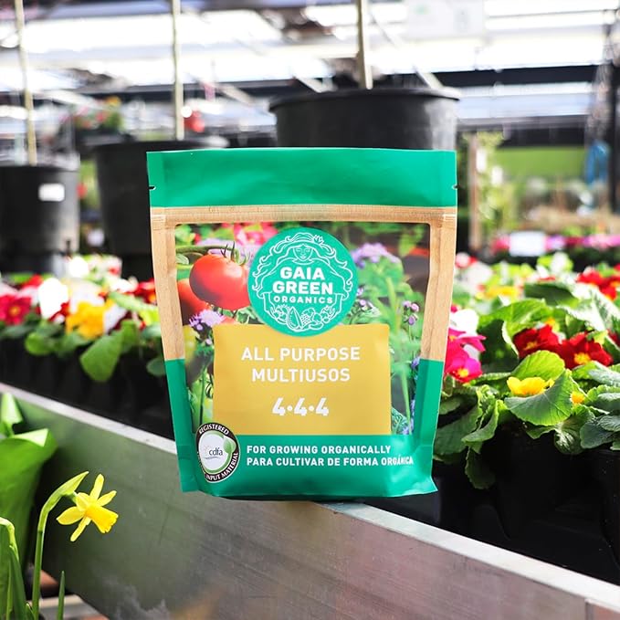 Gaia Green All-Purpose Soil Supplement for Resilient Crop Growth Ideal for Household Plants, Urban Gardens, Lawns, and Greenhouses, 500 Grams