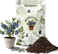 Blueberry Soil Mix 4qt- 100% Natural Organic Potting Soil for Blueberry Trees, Superior Drainage & Aeration, Ideal for Indoor & Outdoor Blueberry Plants