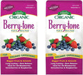Espoma Organic Berry-Tone 4-3-4 Natural & Organic Fertilizer and Plant Food for All Berries. 4 lb. Bag. Use for Planting & Feeding to Promote Bountiful Harvest - Pack of 2