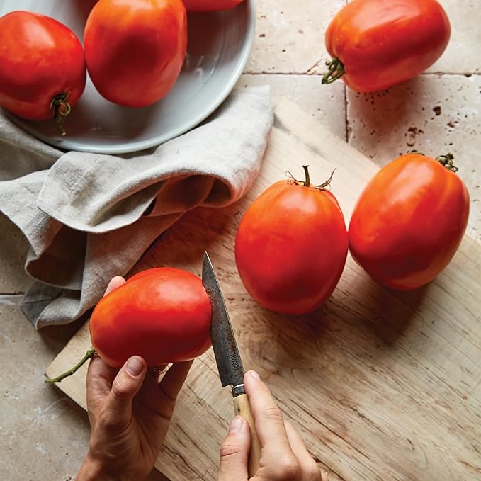 Burpee 'SuperSauce Hybrid' Tomato Seeds for Planting - Non-GMO, Indeterminate, Disease-Resistant, Paste Tomato, Burpee Bred, 50 mg Seed Packet for Home Gardening - World's Largest Sauce Tomato!