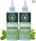 Natrisweet Liquid Stevia Drops 4oz 2pack, Pure Sweetener from Stevia Extract, Plant-Based Sugar Substitute, Zero Calorie Keto Sweetner, Mix Sugar into Drinks and Treats, Non-GMO