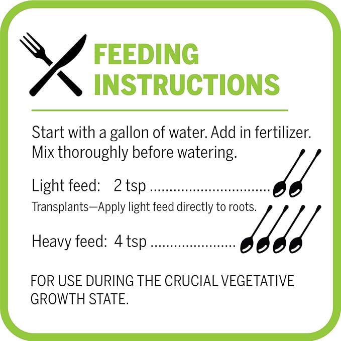 Mother Earth Products Mother Earth LiquiCraft Grow 4-3-3 Liquid Plant Fertilizer for Vegetative Plants, Flowers and Tomatoes, Quart