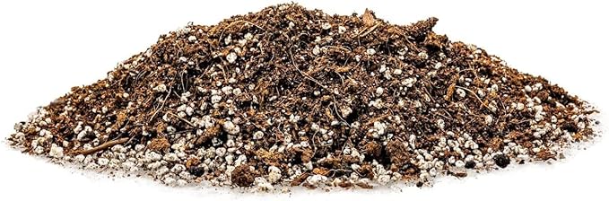 GARDENERA Premium Organic Potting Soil for Garlic - (3 Quart Bag)