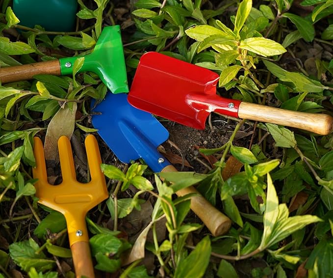Gardening Tools Trowel, Rake, Shovel, Spoon, Fork for Gardening Tools Best Outdoor Easter Gift