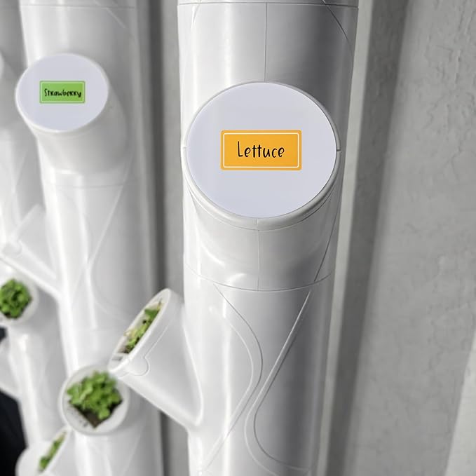 EBaokuup 24 Pcs Hydroponics yPod Caps with Colored Lables, Grow Cubes Cap Compatible with yPod, Plant Grow Pods Cover for Garden Hydroponics Growing System
