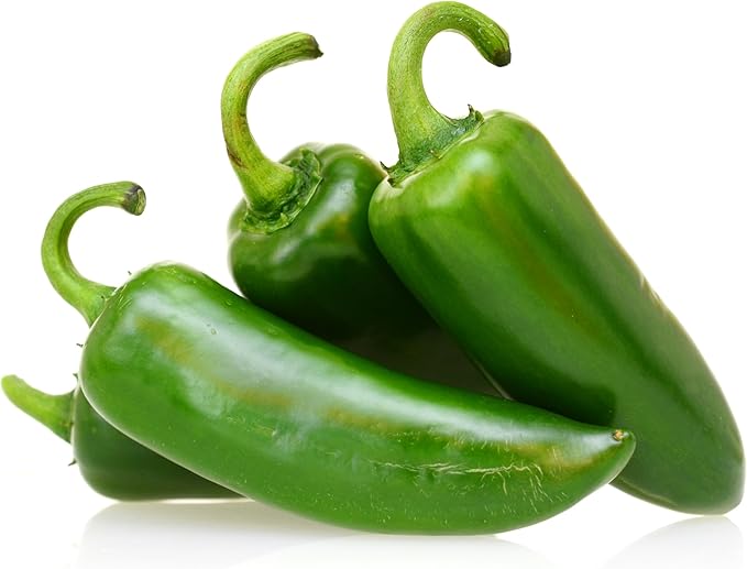 TKE Farms & Gardens - Jalapeno Pepper Seeds for Planting, 100+ Heirloom Non-GMO Seeds, Indoor & Outdoor Vegetable Garden, Perfect for Salsa & Hot Sauce