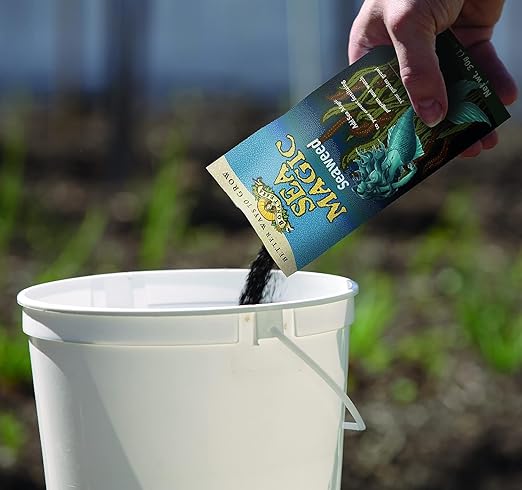 Pack of 2 - Sea Magic Dry Soluble Seaweed Extract Fertilizer - 60 Grams Total - Makes 132 US Gallons