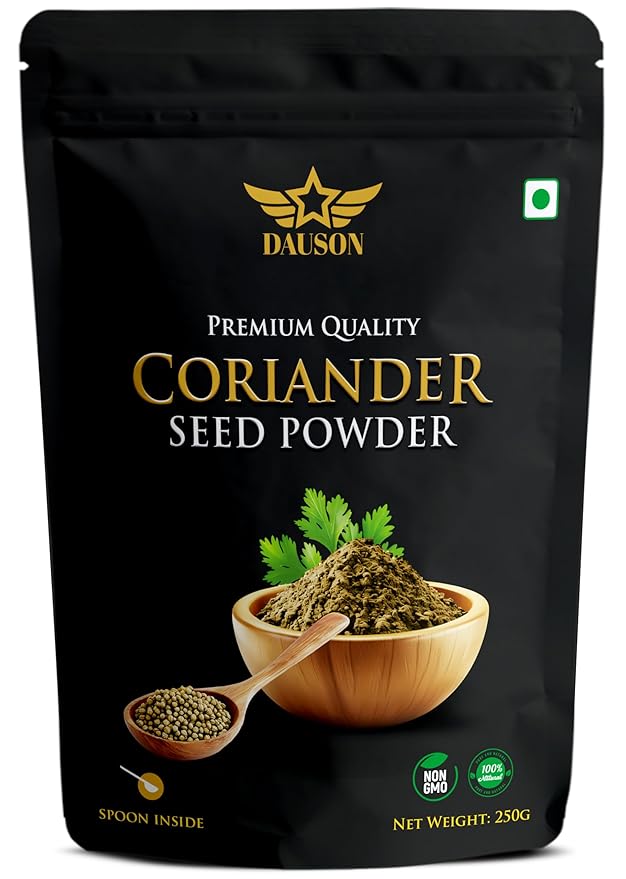 Coriander Seeds Powder – 100% Pure & Natural | Finely Ground Coriander Seeds | No Additives or Fillers | Aromatic, Earthy Flavor for Cooking | 25g Sample Available | Kitchen Essential for Global Cuisine