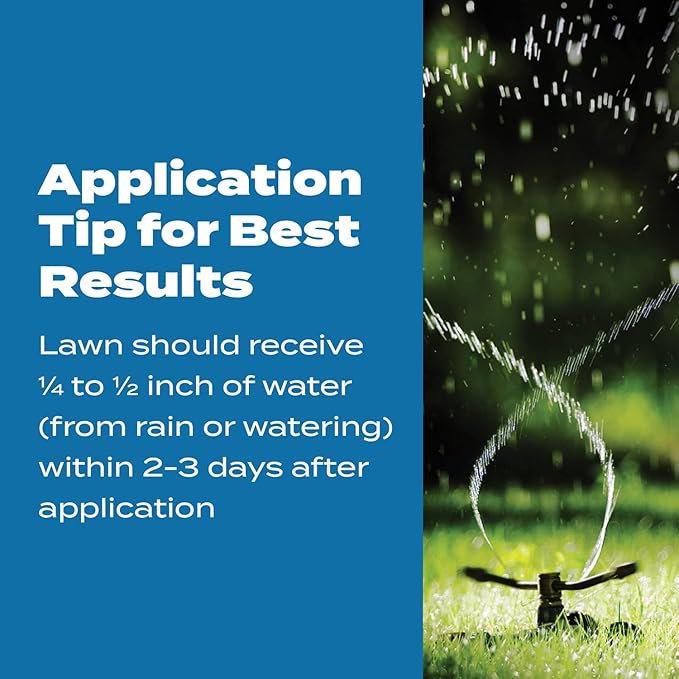 Scotts Turf Builder Halts Crabgrass Preventer with Lawn Food - Pre-Emergent Weed Killer, Lawn Fertilizer, 5,000 sq. ft., 13.35 lb