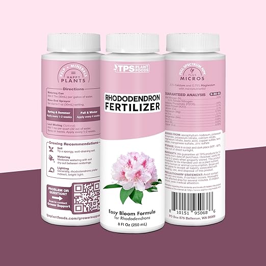 Azalea Fertilizer – Liquid Plant Food for Vibrant Blooms, Rich Green Leaves & Stronger Roots, 32 oz
