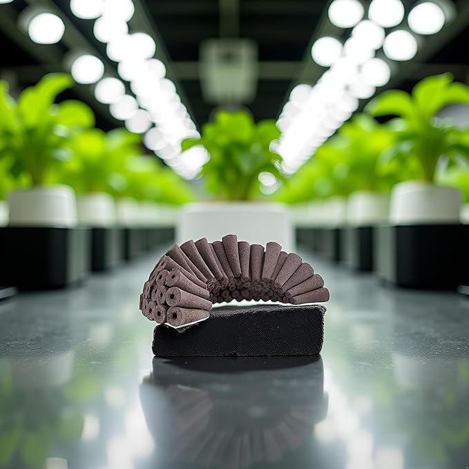 12 Pcs Grow Sponges Seed Pods Replacement Root Growth Sponges Seed Starter Pods Refill Pods Compatible Seed Grow Pod for Hydroponic Growing System Plant Germination Kits