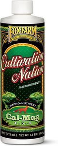 FoxFarm Cultivation Nation Cal-Mag for Plants - 4-0-0, 3% Calcium, 1% Magnesium - 1-Pint