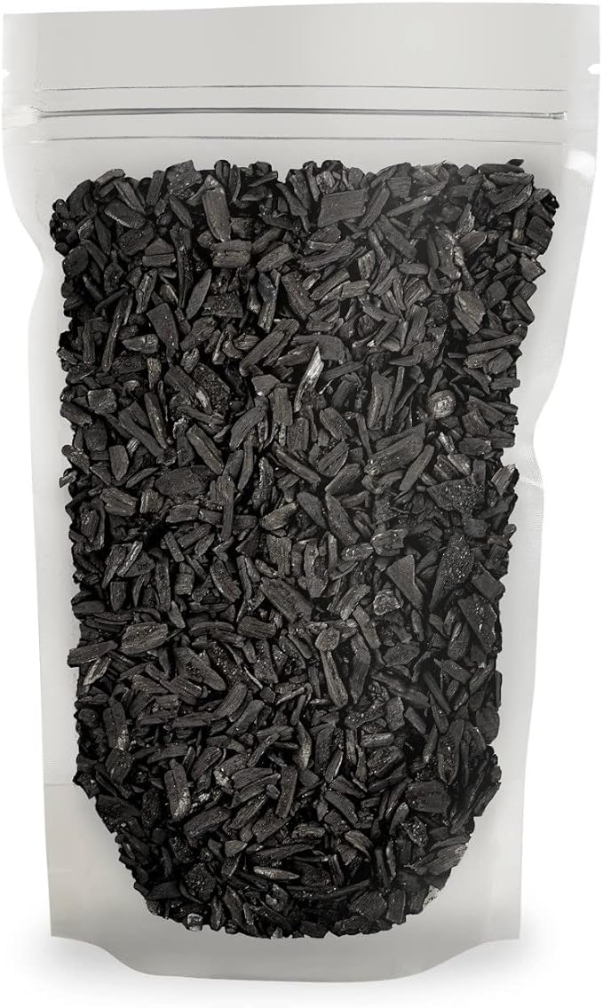 Gardenera - 2 Quart - Premium Horticultural Charcoal for Indoor Plants | Black Diamond Soil Amendment for Orchids, Terrariums, and Gardening