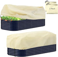Plant Covers Freeze Protection, Winter Frost Blanket for Flower Pot Plants, Reusable Outdoor Plant Covers Freeze Protection, with Drawstring78.7x39x17.7INCH 2 pcs