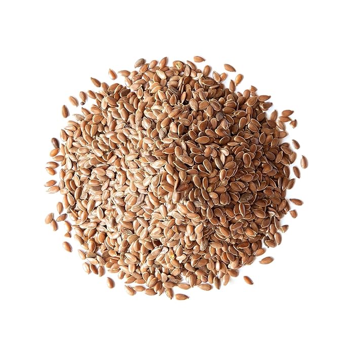 Food to Live - Brown Flax Seeds, 10 Pounds – Raw Whole Flaxseed, Kosher, Vegan, Bulk. Rich in Omega-3 Fats. Great for Salads, Baked Goods, Smoothies, Oatmeal, and Yogurt.