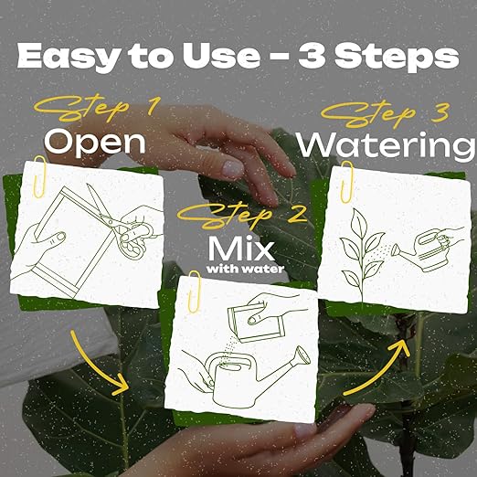 RichFarm Booster, 5 Pouch, Indoor or Outdoor Root Stimulator for Plant, Billion Microbes, Work with Any Fertilizer or Plant Food, Organic, Soil Condition Powder, for Garden, Pots and Lawns