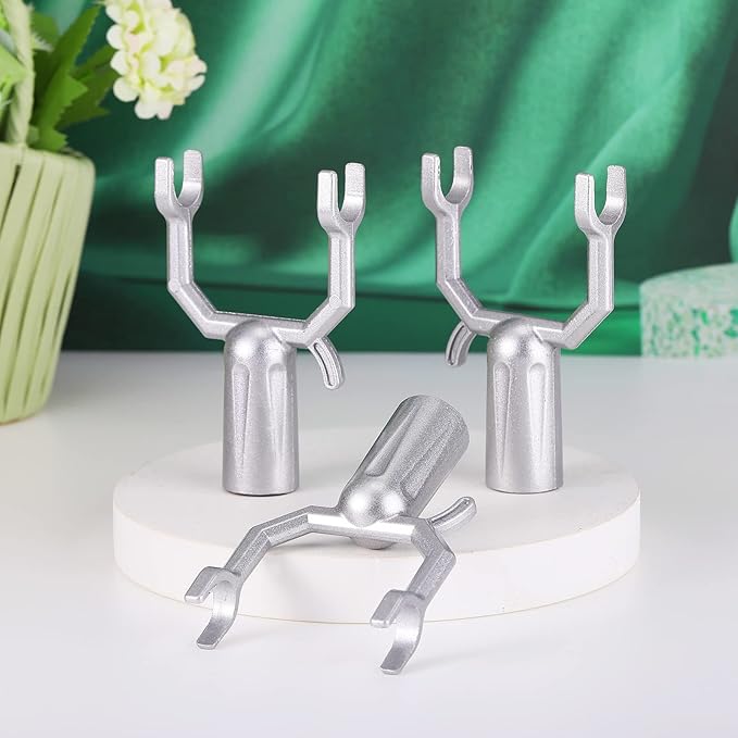 Zhengmy 6 Pcs Tree Branch Support Metal Tree Crutch Support Device Trees Straightening Kit Propping up Branch Spreaders Fruits Trees Garden Stakes Broom Pole Anchor 0.75 Inch Round Pipe Garden Yard