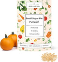 Woods Creek Seeds: Small Sugar Pie Pumpkin Seeds for Planting - Over 40 Heirloom Non-GMO Pumpkin Seeds to Plant - Ideal Heirloom Seeds to Grow for Pies & Fall Harvest - Pumpkins for Outdoor Gardens