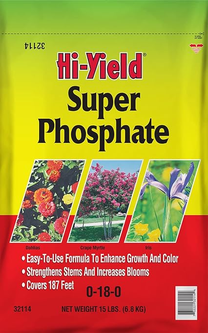 Hi-Yield (32114) Super Phosphate 0-18-0 (15 lbs.)