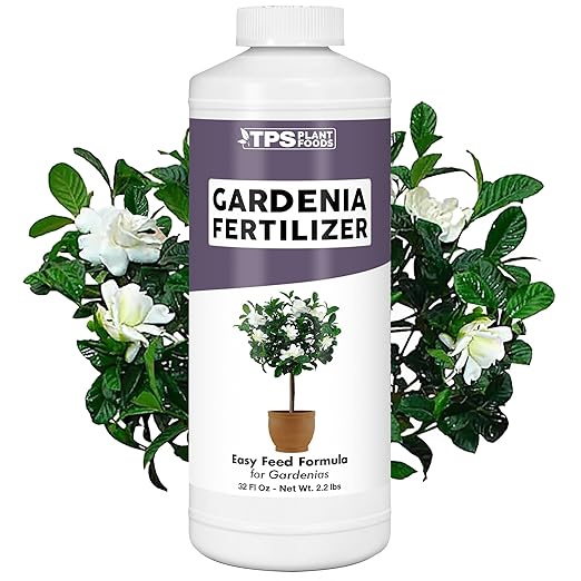 Gardenia Fertilizer – Liquid Plant Food for More Blooms, Rich Green Leaves & Stronger Root Development, 32 oz