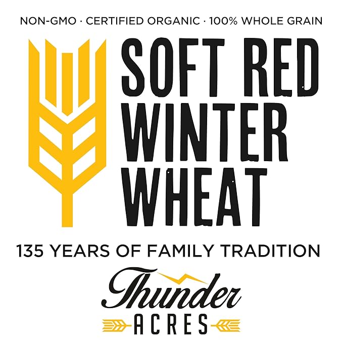 Thunder Acres Premium Soft Red Winter Wheat Seed (10, Pounds)