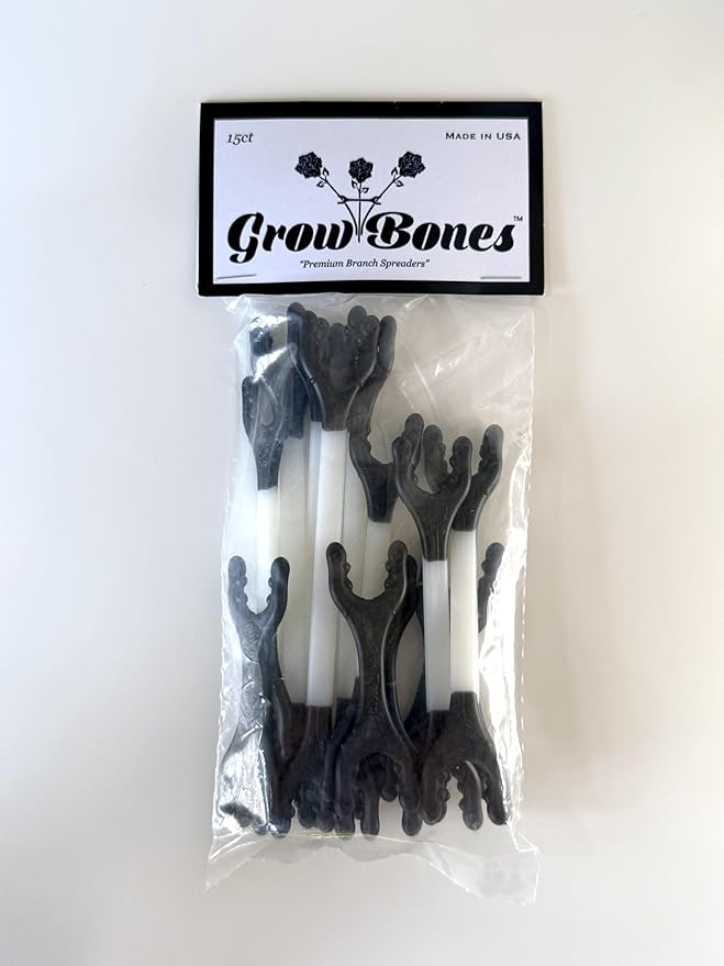 Premium Branch Spreaders, Plastic Training Tools, 15-Piece Multi-Pack, 3-6 Inch Lengths, Reusable