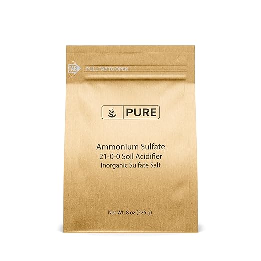 Pure Original Ingredients Ammonium Sulfate (8 oz) Soil Acidifier, Inorganic Sulfate Salt