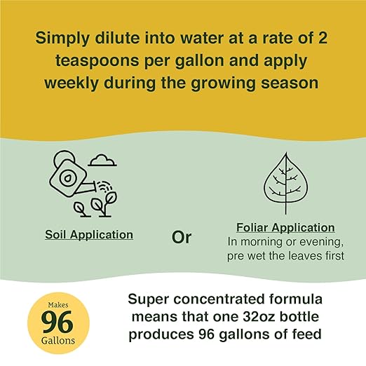 Farmer's Secret Rose Booster Fertilizer (32oz) - Super Concentrated - Formulated for All Types of Roses Throughout the Life Cycle - Encourages Healthy Growth and Vibrant Blooms