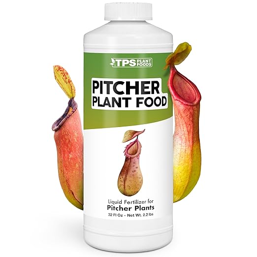 Pitcher Plant Food – Liquid Plant Food for Healthy Pitcher Development, Vibrant Color & Strong New Growth, 32 oz