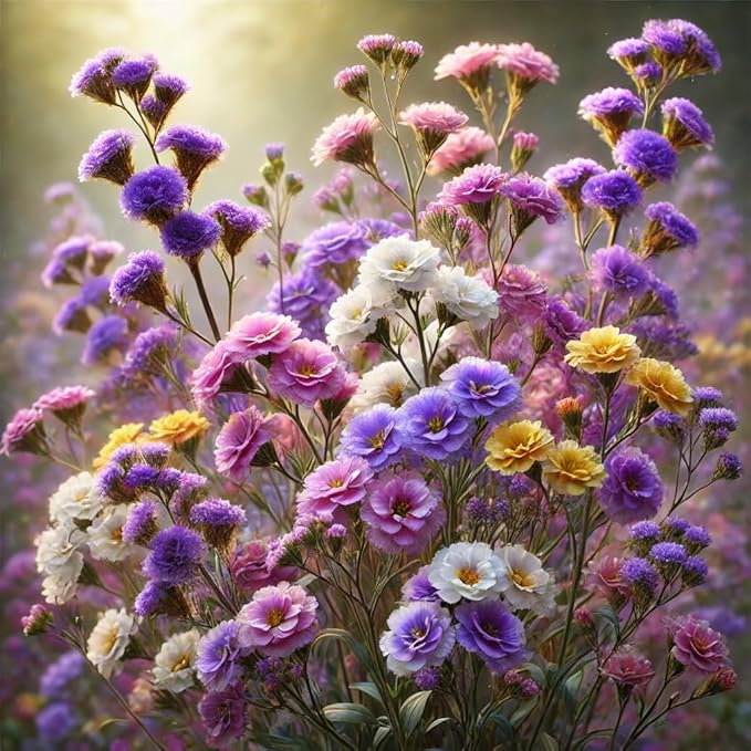 Seeds California Sea Lavender Mix/Seafoam/Statice/Marsh Rosemary/Annual Flowers