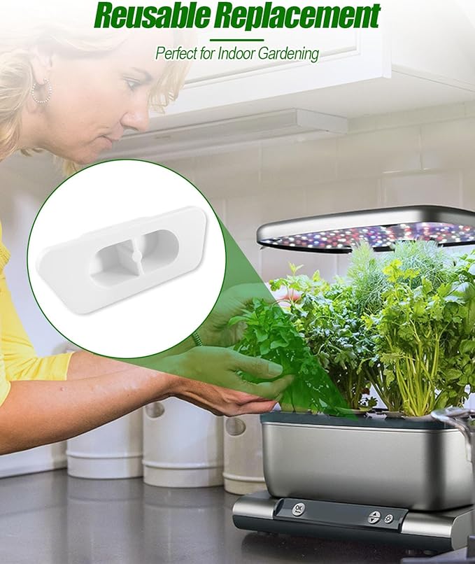 Water Fill Cap Replacement Fit for AeroGarden Harvest Slim Hydroponic Systems, Reusable Replacement Lid for Prevent Spills and Reduce Evaporation, Hydroponic Gardening Accessory