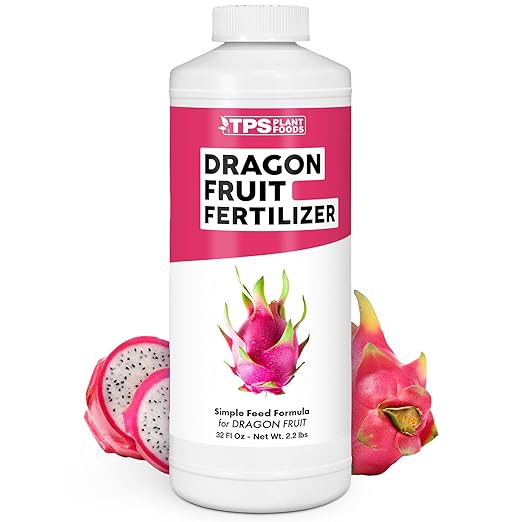 Dragon Fruit Fertilizer – Liquid Plant Food for Bigger Fruit, Better Flowering & Stronger Root Development, 32 oz