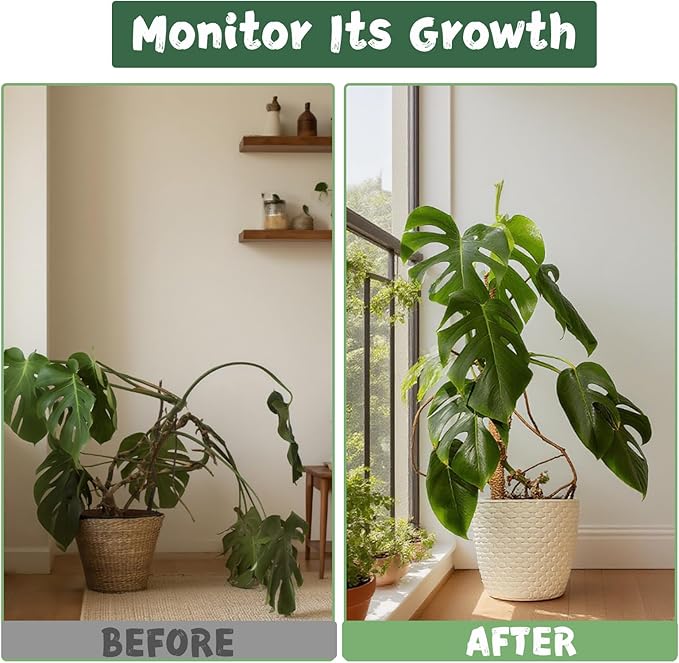 2 Pack 27.56 Inch Bendable Moss Pole for Monstera,70cm Monstera Plant Support Stakes Moss Sticks for Climbing Indoor Plants Pothos Philodendron,Coir/Coco Plant Trellis for Potted Climbers Houseplants