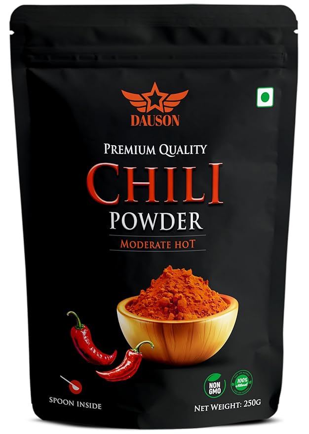 Chili Powder – 100% Pure & Natural | Finely Ground Chili | No Additives or Fillers | Aromatic, Earthy Flavor for Cooking | 25g Sample Available | Kitchen Essential for Global Cuisine