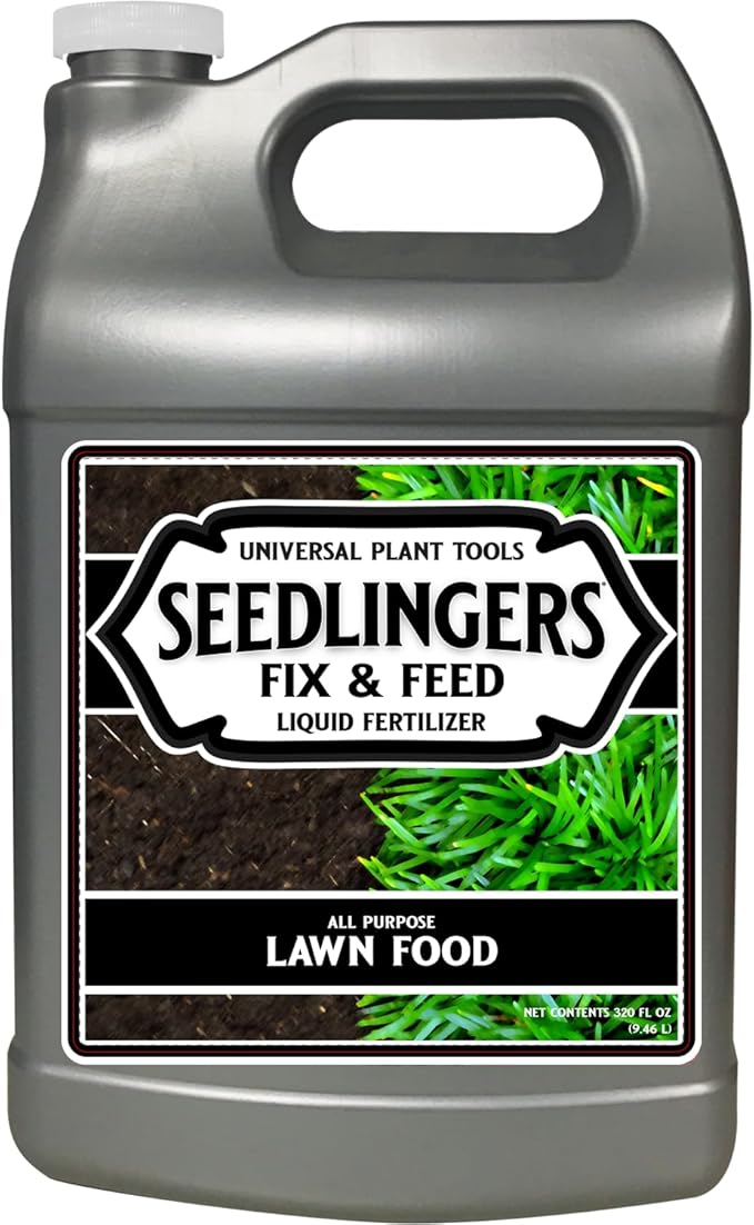 Seedlingers Fix & Feed Lawn Food Gallon Concentrate