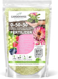 0-50-30 Universal Premium Bud and Bloom Booster Increases Flowering & Yield, for Use in Soil and Hydroponics, Super Concentrated Flower Fuel (1 LBS)