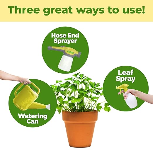 High Nitrogen Fertilizer for Vegetables – Liquid Plant Food for Vigorous Leafy Growth, Strong Stems & Higher Garden Productivity, 1 Gallon