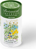 Botanical Interests EcoEase Flowering Mix Alternative Lawn Seed Shaker – Covers 1,000 sq ft, Low-Maintenance Wildflower Blend, Perfect for Pollinators, Drought-Tolerant, Eco-Friendly Packaging